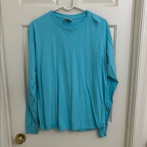 Comfort Colors Aqua Blue T-shirt Size L